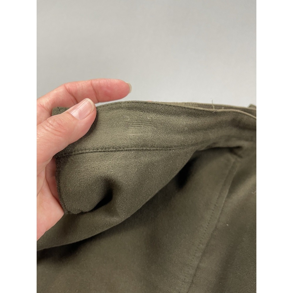 Orvis Womens Skirt 10 Olive Green Maxi Country Timeless Elegant Luxury Old Money - Picture 7 of 7